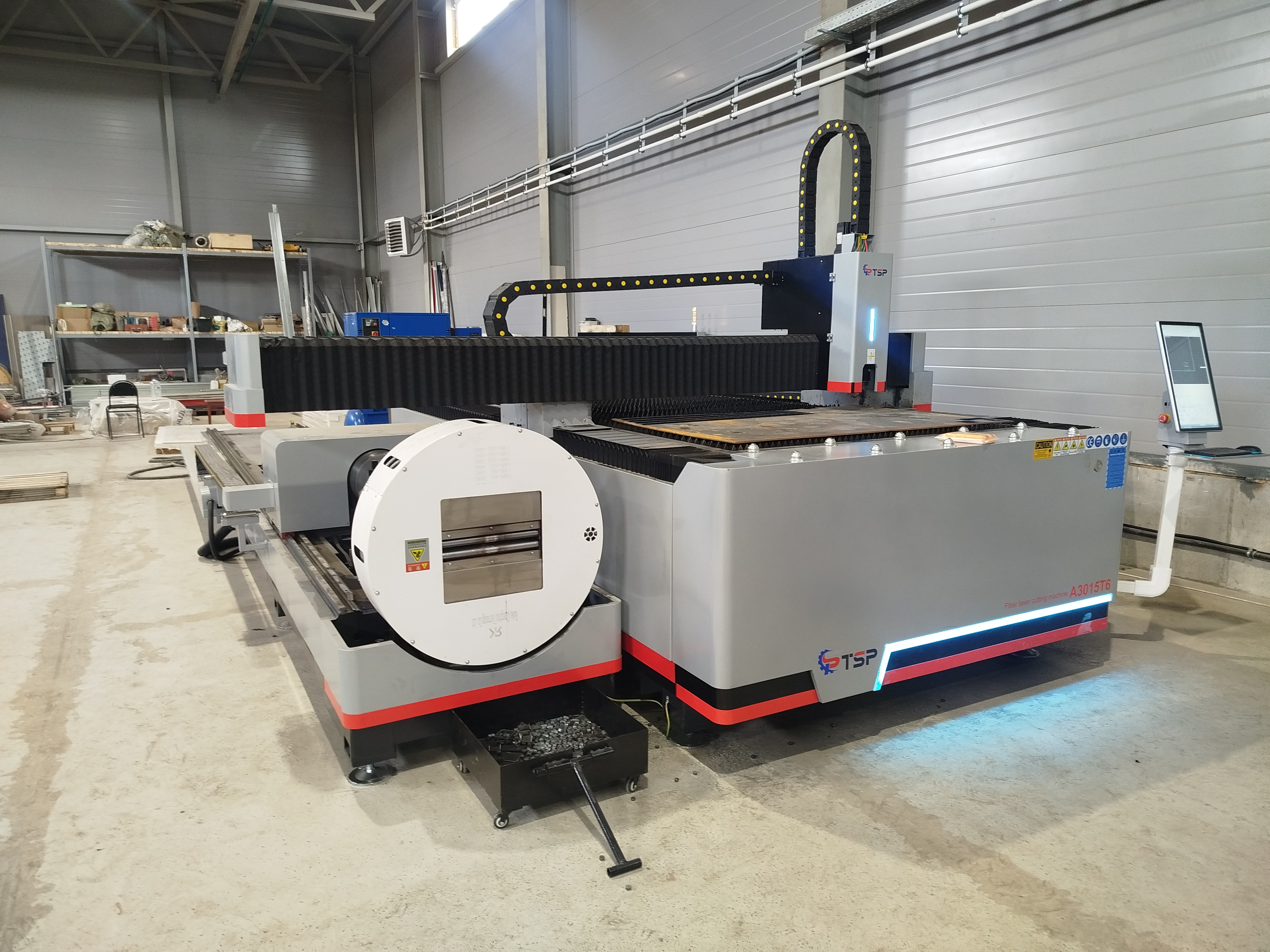 Лазерный станок НОМОТЕХ STEEL производство